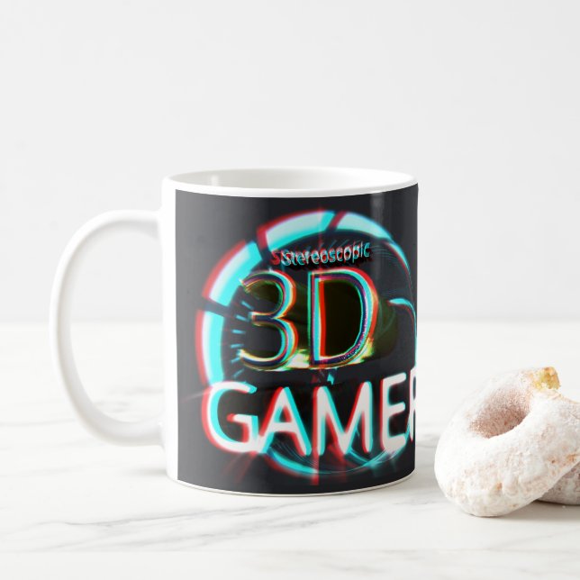 S3D Gamer Kaffeetasse (Mit Donut)