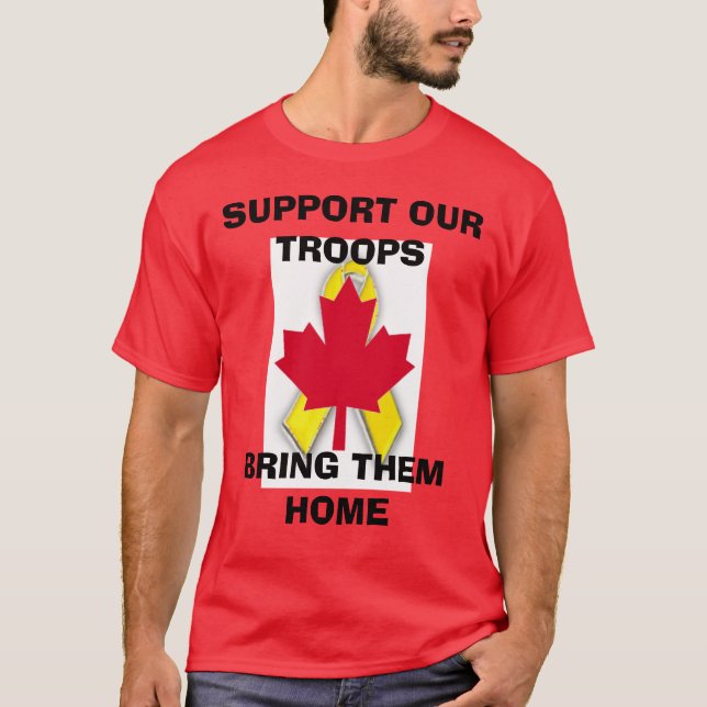 s45new, neues canadian.gif, STÜTZEN UNSER T-Shirt (Vorderseite)