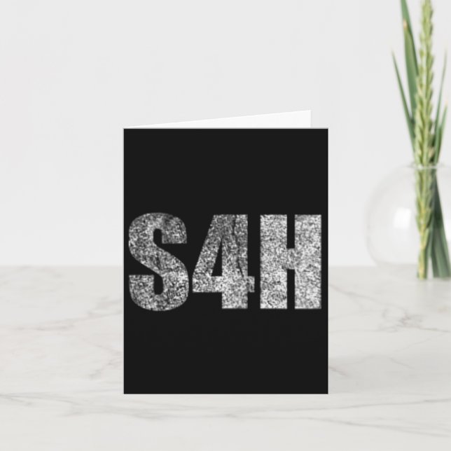 S4h Tank Karte (Vorderseite)