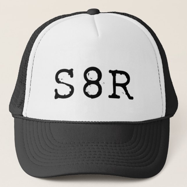 S8R - Skater Hat Truckerkappe (Vorderseite)