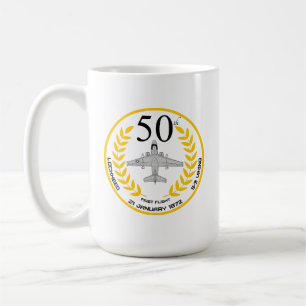 S-3-VIKING ERSTER FLUG 50. KAFFEETASSE