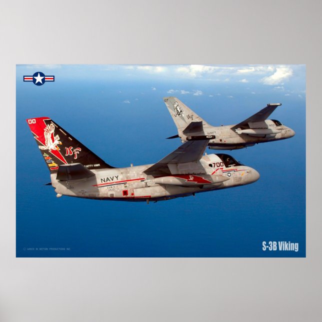 S-3B-VIKING POSTER (Vorne)