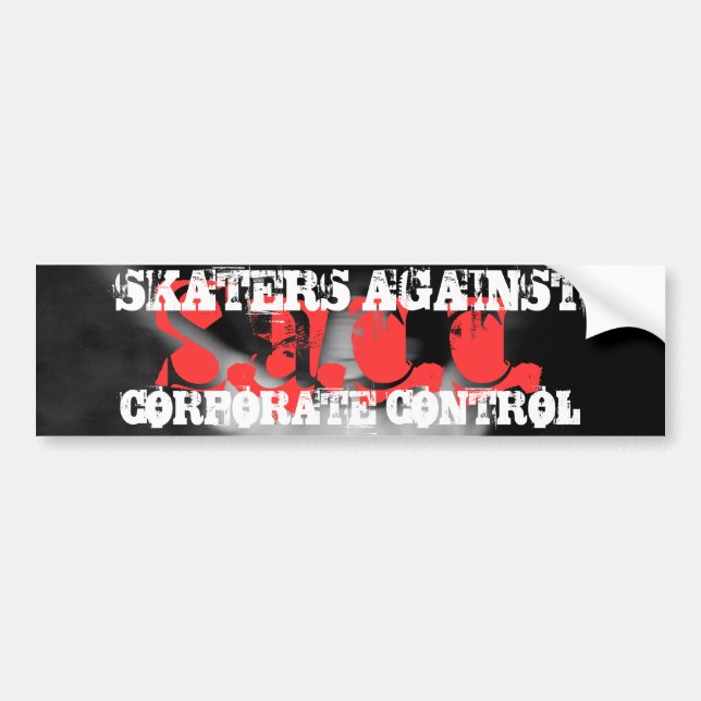 S.A.C.C. Logo Autoaufkleber (Vorne)