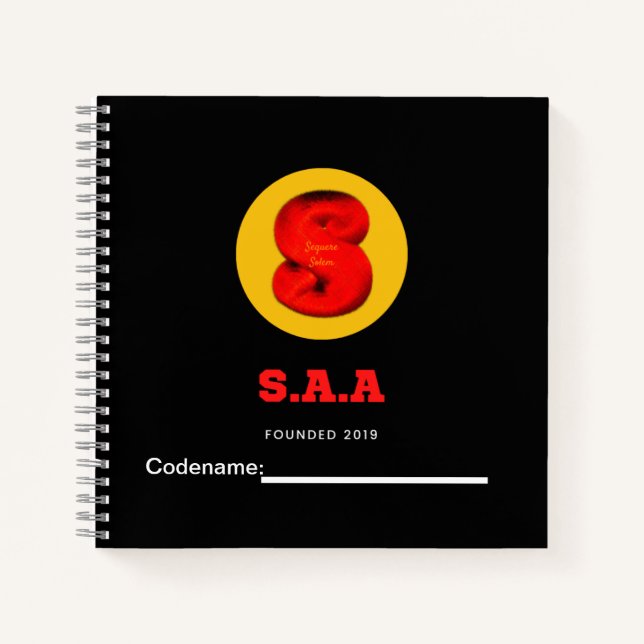 S.A.-Notebooks Notizbuch (Vorderseite)