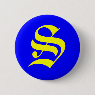 S - ALTES ENGLISCH BUTTON