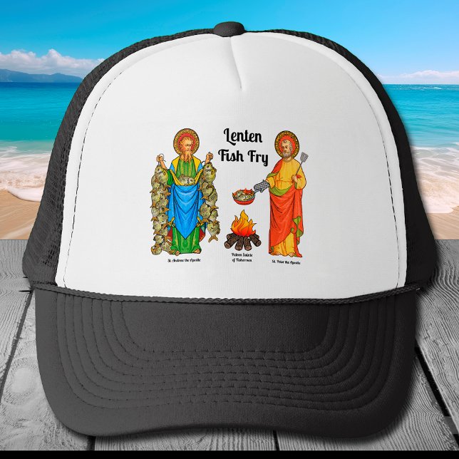 S. Andrew & Peter's Fish Fry Cookout (Schlicht) Truckerkappe (Von Creator hochgeladen)