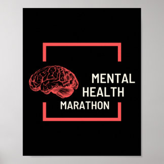 S-Aufkleber für psychische Gesundheit20 Poster
