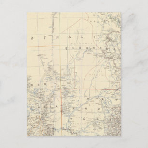 S Australia, NSW, Victoria, Queensland Postkarte