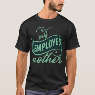 S Beschäftigtes Mutter Mädchen T-Shirt