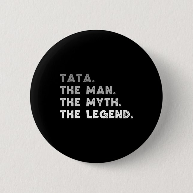 S Brust Der Mann Der Mythos Die Legende Cool S Bru Button (Vorderseite)