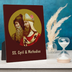 S. Cyril & Methodius (M 001) 8"x 10" Vertikal Fotoplatte