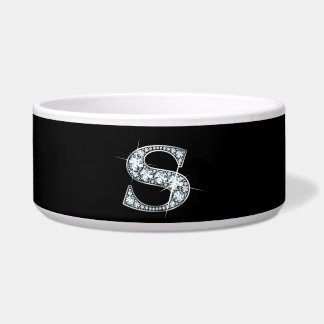 S "Diamond Bling" Pet Bowl Napf