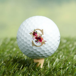 S Floral Golfball