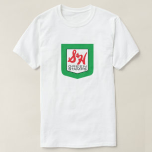 S & H Grüne Briefmarke T-Shirt