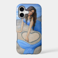 S-Herz-Fantasie-Kunst iPhone 5 der blauen