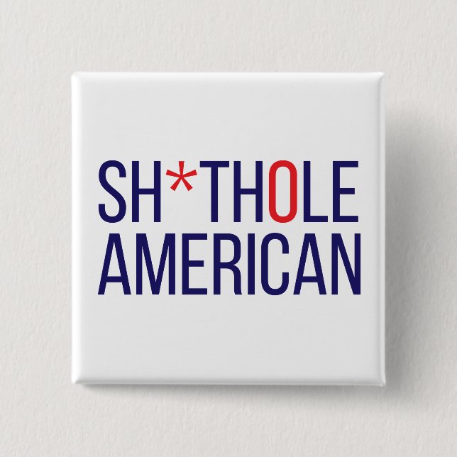 S-Hole American Button (Vorderseite)