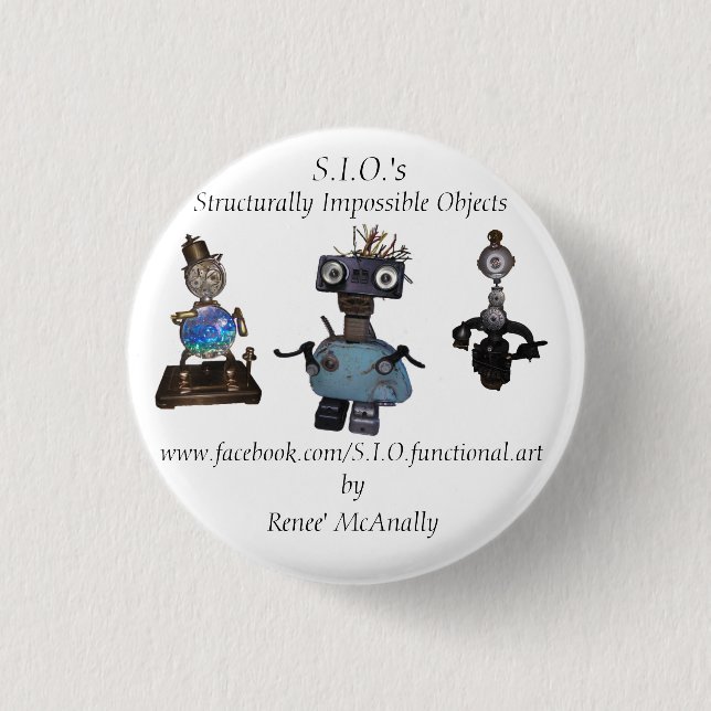 S.I.O. "s-Knopf #1 Button (Vorderseite)