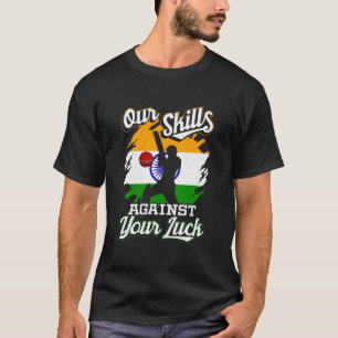 S Indien Cricket-Team Indische Test-Match-Trikot T-Shirt