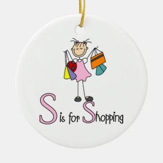 S ist für den Einkauf Keramik Ornament