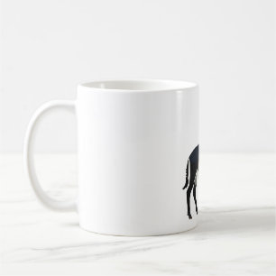S ist für Sable Antelope Kaffeetasse