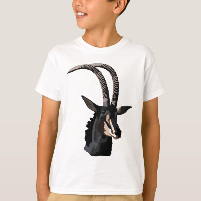 S ist für Sable Antelope T-Shirt (Vorderseite)