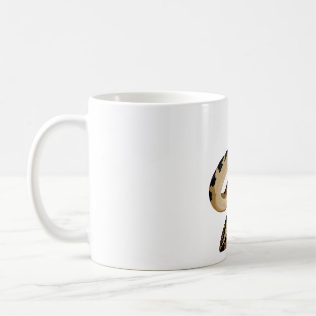 S ist für Scrub Python Kaffeetasse (Links)