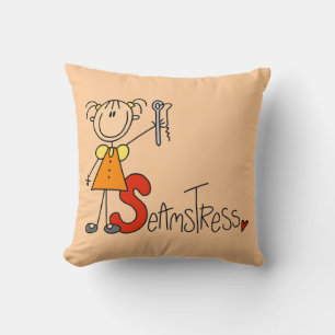S ist für Seamstress Kissen