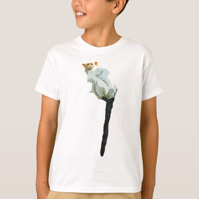 S ist für Silvery Marmoset T-Shirt (Vorderseite)