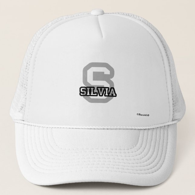 S ist für Silvia Truckerkappe (Vorderseite)