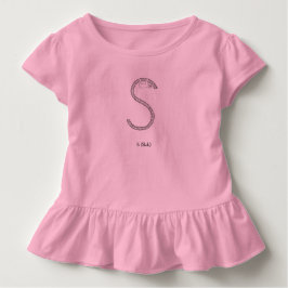 S ist für Sloth Baby T-shirt
