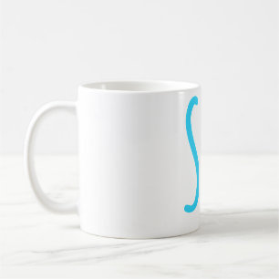 S ist für Sloth Kaffeetasse