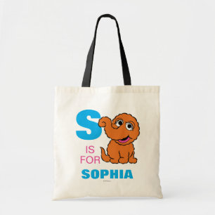 S ist für Snuffleupagus Füge Deinen Namen hinzu Tragetasche