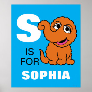 S ist für Snuffleupagus   Namen hinzufügen Poster