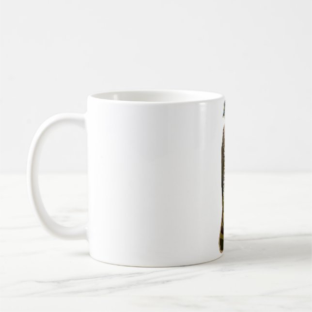 S ist für Sparrowhawk Kaffeetasse (Links)
