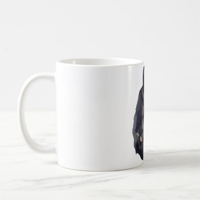 S ist für Spider Monkey Kaffeetasse (Links)