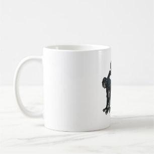 S ist für Spider Monkey Keeper Kaffeetasse