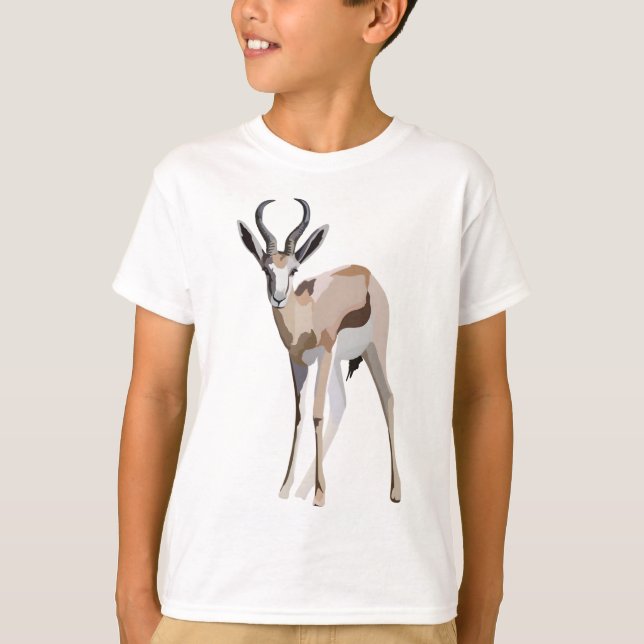 S ist für Springbok T-Shirt (Vorderseite)