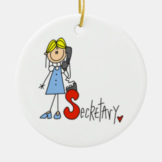 S ist Sekretär Keramikornament