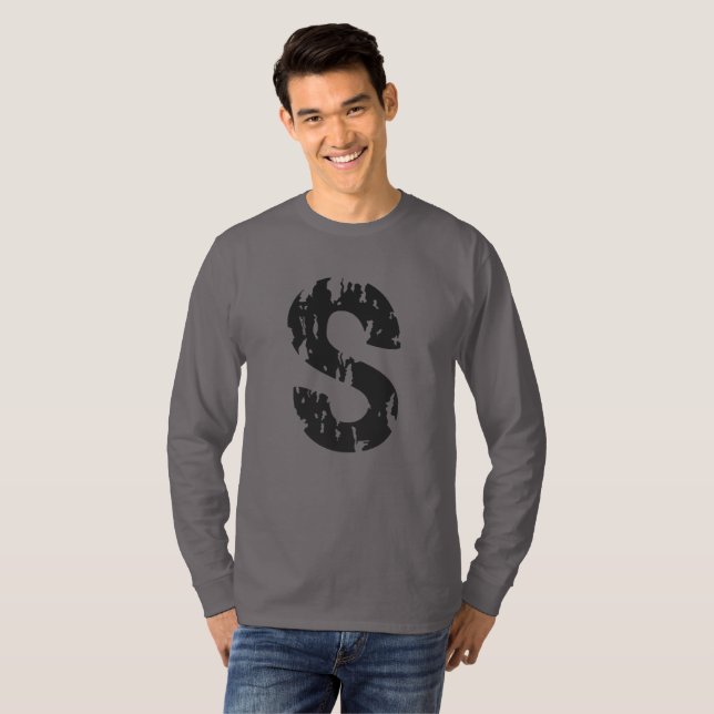 S Jughead's Distressed T-Shirt Long Sleeved (Vorne ganz)