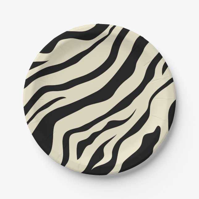 S.K. Zebra Fever Paper Tellers Pappteller (Vorderseite)
