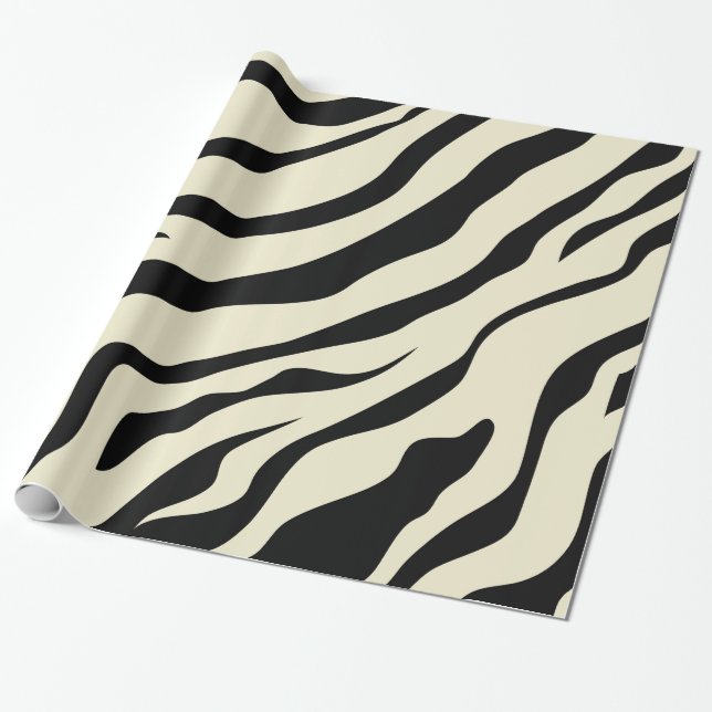 S.K. Zebra Fever Wrapping Paper Geschenkpapier (Ungerollt)