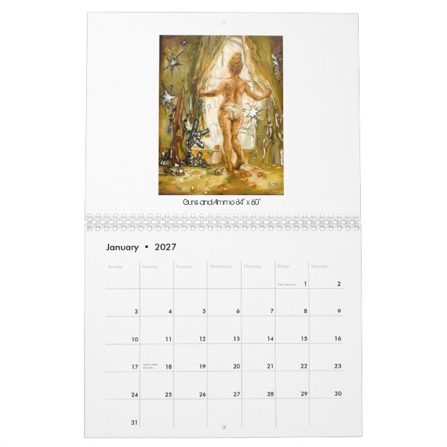 S.kleinschusters Kalender American Schönheits-2014 (Jan 2027)