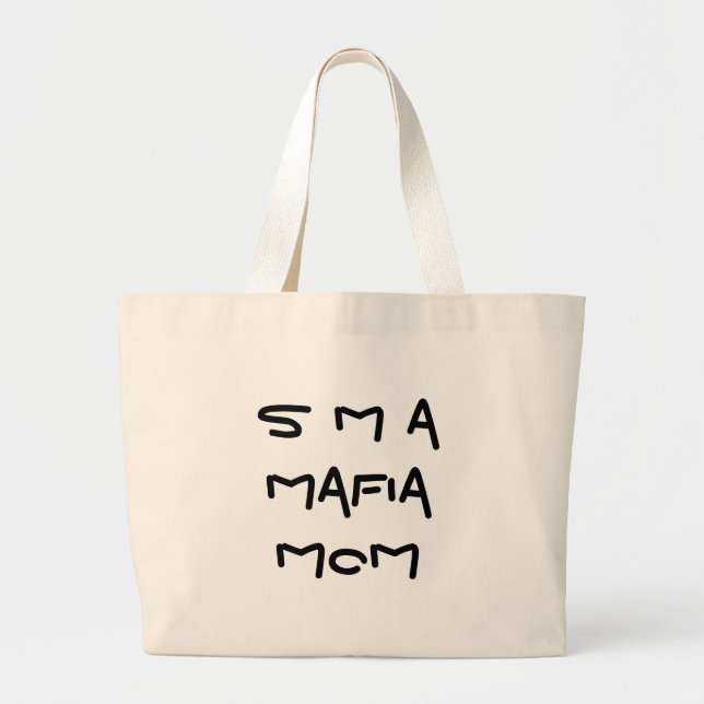 S M eine Mafia MAMA-Tasche Jumbo Stoffbeutel (Vorne)