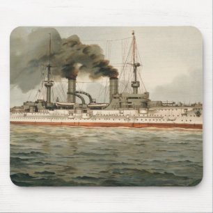 S.M. Grosse Kreuzer "Furst Bismarck" (H.M. Great C Mousepad