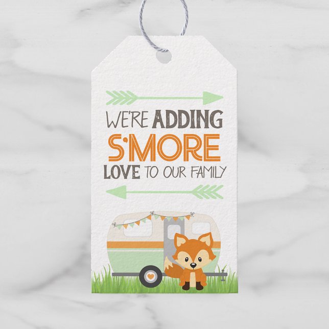 S mehr Liebe Woodland RV Camper Liebesmarken Geschenkanhänger (Von Creator hochgeladen)