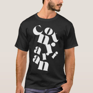 s mit konträren Worten T-Shirt