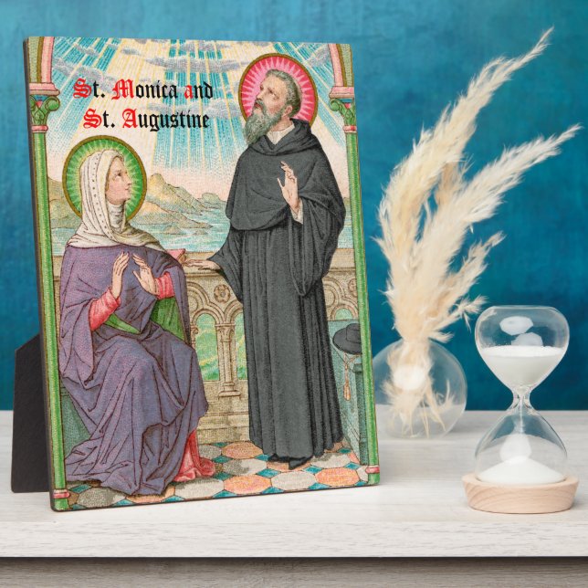 S. Monica und Augustine in Ostia (SAU 047) Fotoplatte (Seite)