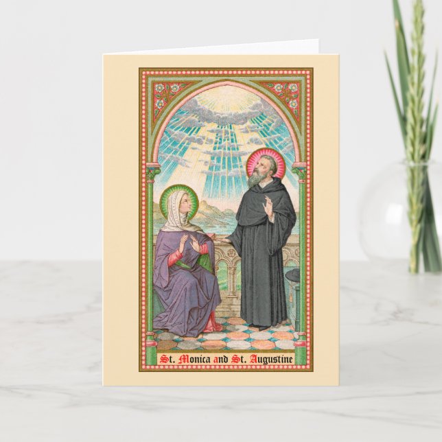 S. Monica und Augustine in Ostia (SAU 047) Karte (Vorderseite)