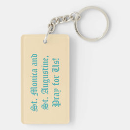 S. Monica und Augustine in Ostia (SAU 047) Schlüsselanhänger