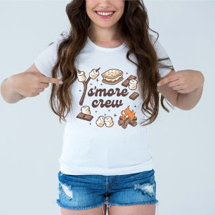 S more Crew Camping Lover Youth Tshirt